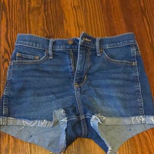 Hollister High Rise Stretchy Jean Short